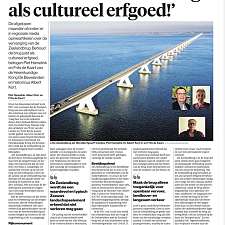 De Zeelandbrug als waardevol en typisch Zeeuws landschapselement dat niet verloren mag gaan.